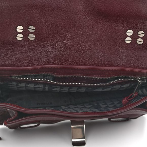 PROENZA SCHOULER Lambskin Tiny PS1 Lux Satchel Cordovan - Picture 6 of 16